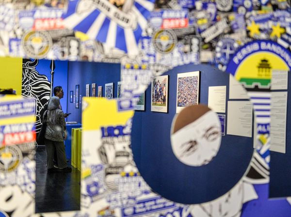 93 Karya Seni Bercerita tentang Persib, Bandung Rayakan Warisan Maung Bandung