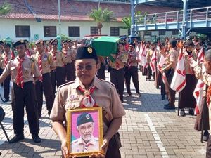 Kak Herman Tokoh Pramuka Tangerang Tewas Ditabrak Lari