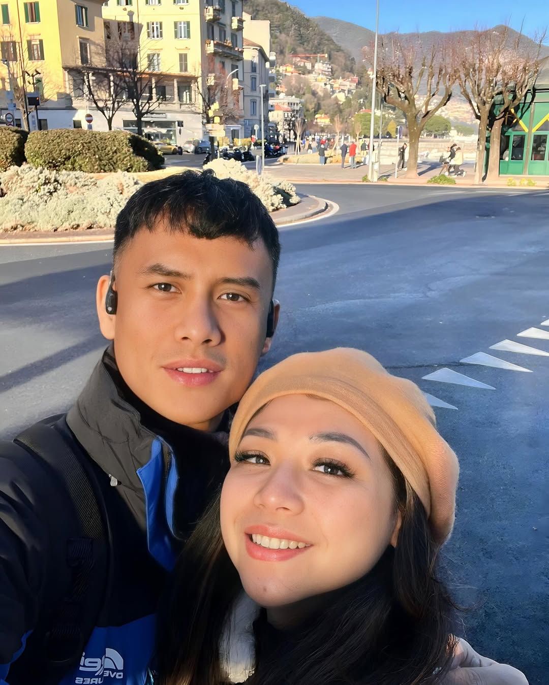 Choky Sitohang dan Istri