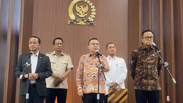 Dasco, Dony hingga Bahlil Koordinasi Percepatan Pertumbuhan Ekonomi di DPR