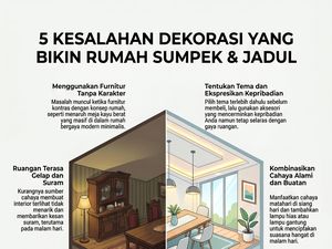 Infografis: 5 Dekorasi Rumah yang Bikin Ruangan Terlihat Sumpek dan Jadul