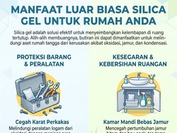 Infografis: Silica Gel Bisa Dipakai buat Pekerjaan Rumah Ini