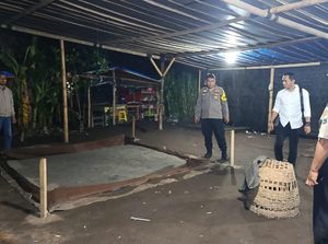 Polisi Gerebek Arena Sabung Ayam di Blitar Usai Dilapori Warga