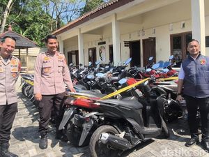 Mahasiswa di Semarang Gasak 40 Motor Pakai Modus Sewa Lalu Digadai