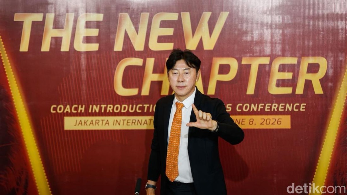 Shin Tae-yong. (Foto: Rifkianto Nugroho/detikFoto)