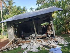 Rumah Warga di Kepulauan Talaud Rusak Berat Imbas Gempa M 7,7 Filipina