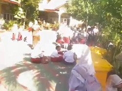 Gempa M 7,7 Filipina Terasa di Gorontalo, Siswa dan Guru Berhamburan ke Luar