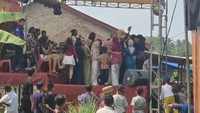 Organ Tunggal Hajatan di Lampung Bikin Tawon Keluar Sarang, Tamu Kocar-kacir
