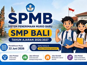 SPMB SMP Denpasar 2026 Dibuka 22 Juni: Cek Jadwal, Syarat, dan Cara Daftarnya