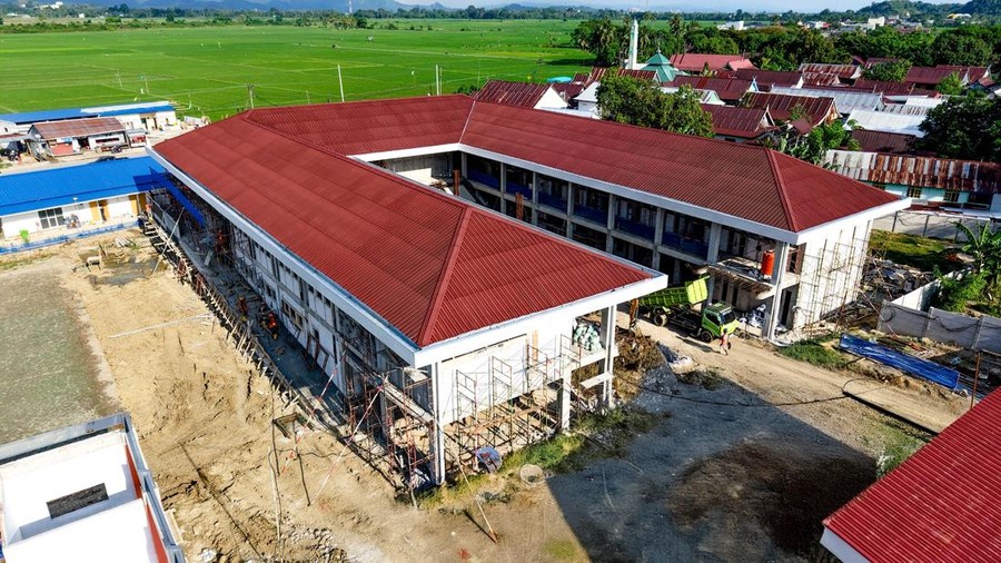 11.272 Pekerja Waskita Karya Geber Pembangunan Sekolah Rakyat 4 Provinsi