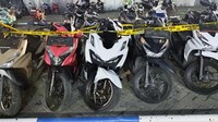 10 Kali Beraksi, 5 Pelaku Sindikat Curanmor di Tangerang Diringkus