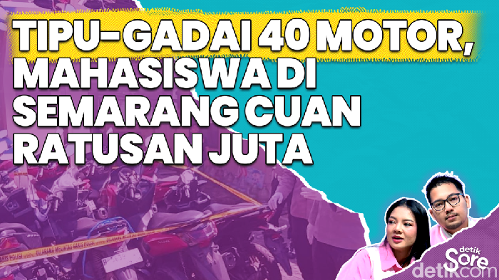 Video: Mahasiswa di Semarang Tipu-gadai Motor 4o Temannya!
