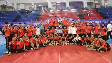 FORKI Jakarta Juara Umum Kejuaraan Internasional Karate Ini