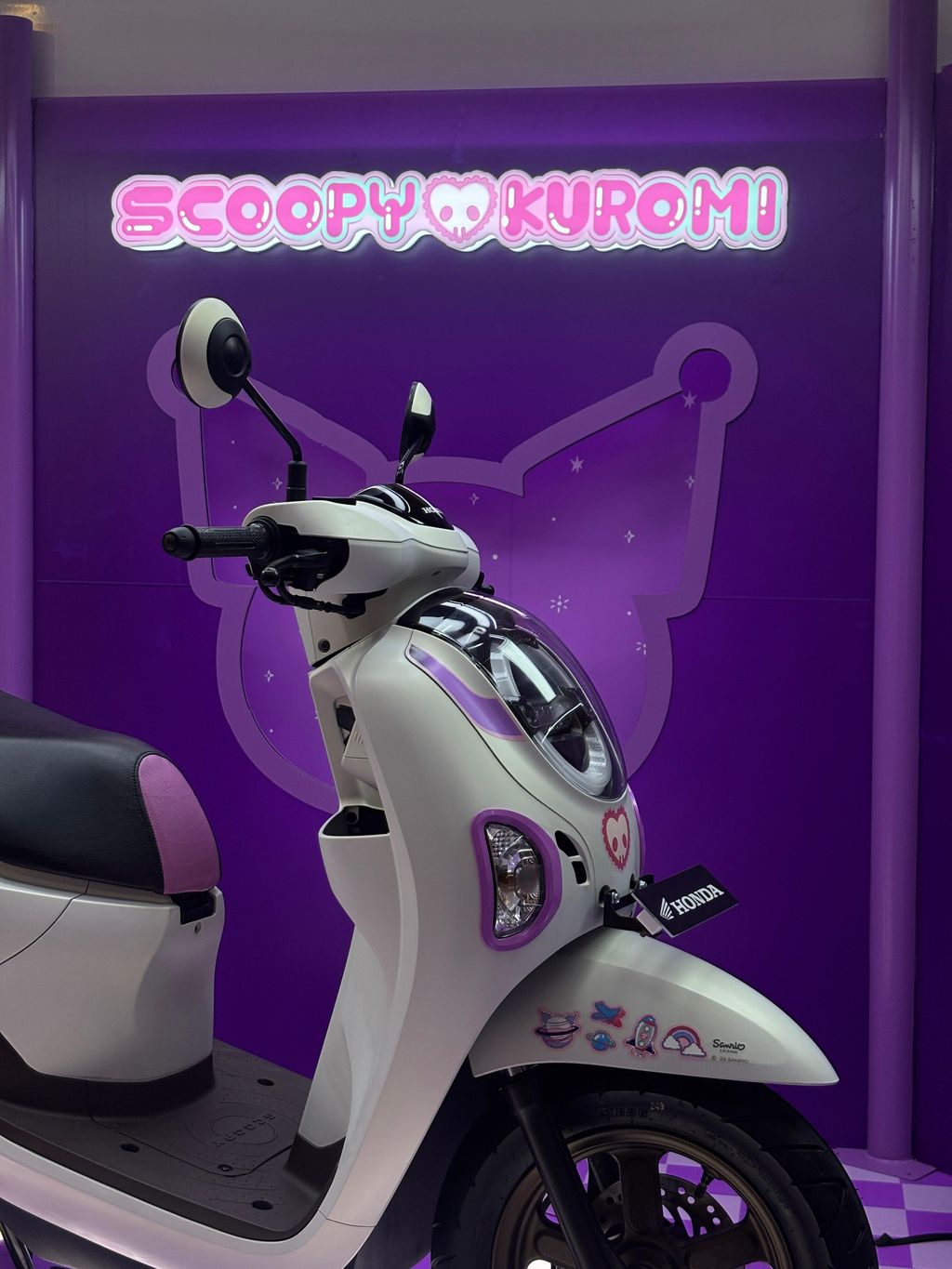 Honda Scoopy Kuromi Special Edition di MMAJ Jakarta 2026