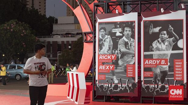 Indonesi Open 2026 Suasana di Istora saat Indonesia Open 2026 digelar. (CNN Indonesia/Adi Ibrahim)