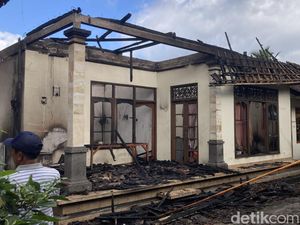 Rumah Warga Klungkung Terbakar, Uang untuk Galungan Ludes