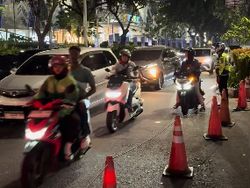 Video: Lalin Sekitar GBK Mulai Padat Jelang Laga Indonesia Vs Mozambik