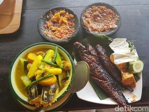 Kulineran Lais Bakar dan Sambal Lucung di Pangkalan Bun, Maknyus!