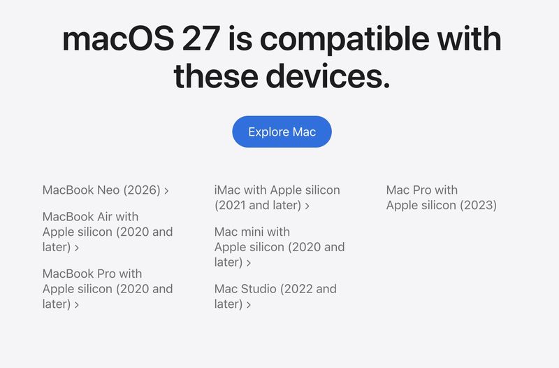 Perangkat Apple dapat pembaruan 27