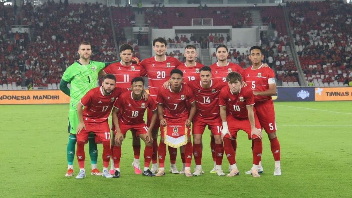 Ilustrasi susunan pemain timnas Indonesia. (Foto: Detikcom/Agung Pambudhy)