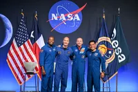 Ilustrasi misi Artemis III NASA