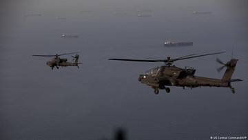 AS Lancarkan Serangan ke Iran Buntut Jatuhnya Helikopter AS