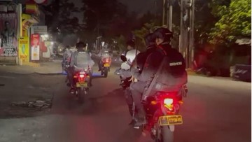 Patroli Jaga Jakarta, Brimob Polda Metro Gagalkan Tawuran di Bekasi