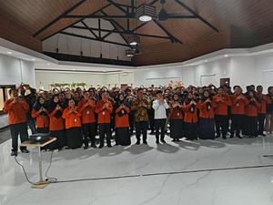 Pesan Bupati Mojokerto Saat Lepas Ratusan Petugas Sensus Ekonomi