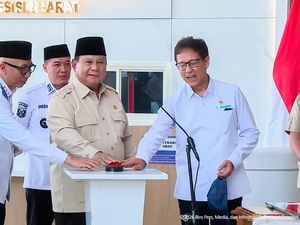 Didampingi Gubernur Lampung, Prabowo Resmikan RSUD KH Muhammad Thohir