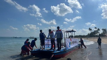 Pertamina Operasikan Kapal Pengumpul Sampah Otomatis di Bali