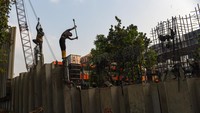 Kejar HUT Jakarta ke-499, Pembangunan Turap Kali Cideng Atas Dikebut