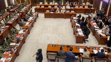 Komisi I DPR Rapat Tertutup dengan Menhan hingga Panglima TNI