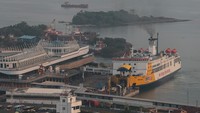 Penyeberangan Merak-Bakauheni Tak Terdampak Erupsi Anak Krakatau