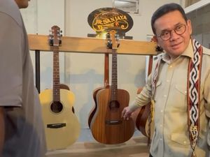 Modal KUR dan 1 Mio, Gitar Klaten Ini Tembus Ekspor usai Didatangi Mendag
