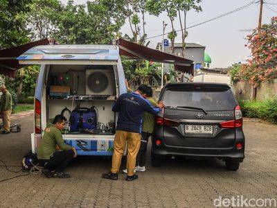 Perang Melawan Polusi, Ratusan Kendaraan Serbu Uji Emisi Gratis di Jakarta Utara