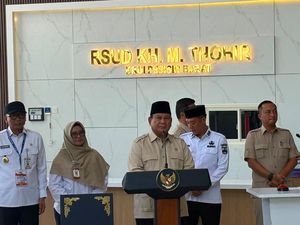 Resmikan RSUD M Thohir di Lampung, Prabowo Tekankan Pelayanan Publik