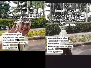 In This Economy, Wanita Ini Viral Buka Jasa Jaga Anak & Teman Jalan
