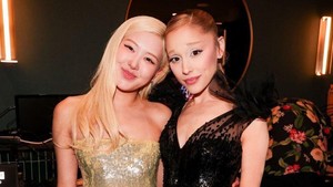 Viral Rose Curse, 7 Artis Putus Usai Foto Bareng ROSE, Terbaru Ariana Grande