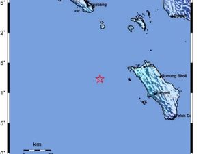 Gempa M 4,1 Guncang Nias Barat, BMKG: Dampak Aktivitas Megathrust