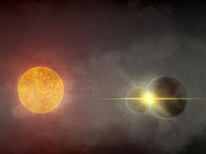 Temuan Dua Planet Bertabrakan di Luar Tata Surya, Ilmuwan Ungkap Bukti Ini