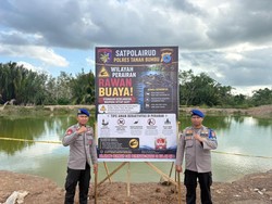 Bekas Galian Embung di Tanbu Telan Korban Jiwa, Kini Ada Imbauan Rawan Buaya