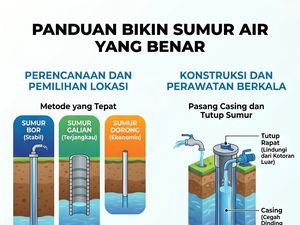 Jangan Asal Gali, Begini Tahapan Membuat Sumur Air yang Benar