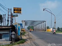 Uji Coba Penutupan Jembatan Serayu Banyumas Besok, Lalu Lintas Dialihkan