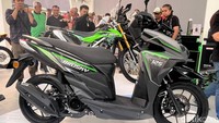 Kawasaki Brusky 125 Meluncur di RI, Tantang Honda Vario