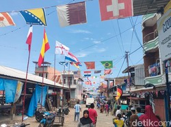 Euforia Piala Dunia 2026, Desa Pambusuang Polman Disulap Jadi Kampung Bola