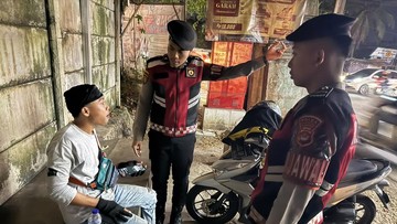 Cegah Kejahatan, Polda Banten Gencarkan Patroli Malam di Kota Serang
