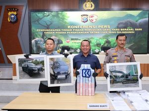 Polda Riau Miskinkan 2 Tersangka Perdagangan Gading Gajah Lewat TPPU