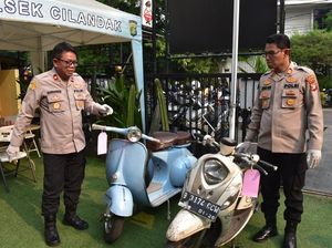 Kuli Bangunan Bobol Kafe di Cilandak, Vespa Antik 1965 Dibawa Kabur