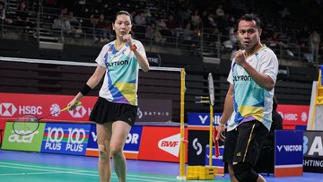 China Open 2026: Rehan/Gloria Kerja Keras, Maju ke Babak 16 Besar