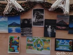 Kala Ujian Seni Jadi Ajang Unjuk Kreativitas Siswa SMK di Sumedang